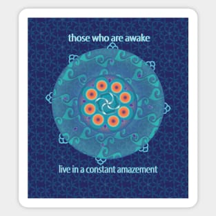 Awake Sticker